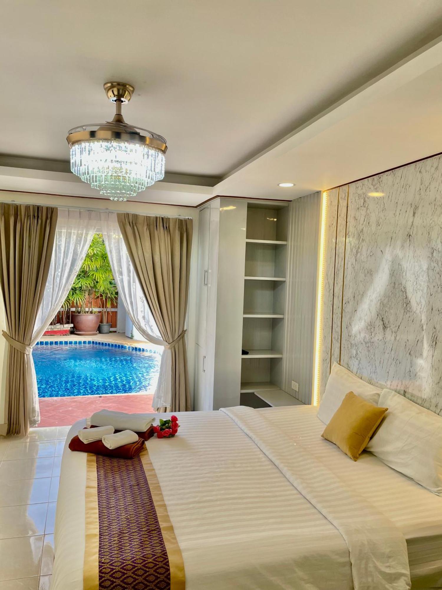 Pattaya Pool Villa39A 300 Mater To Beach Gate Exit Zewnętrze zdjęcie