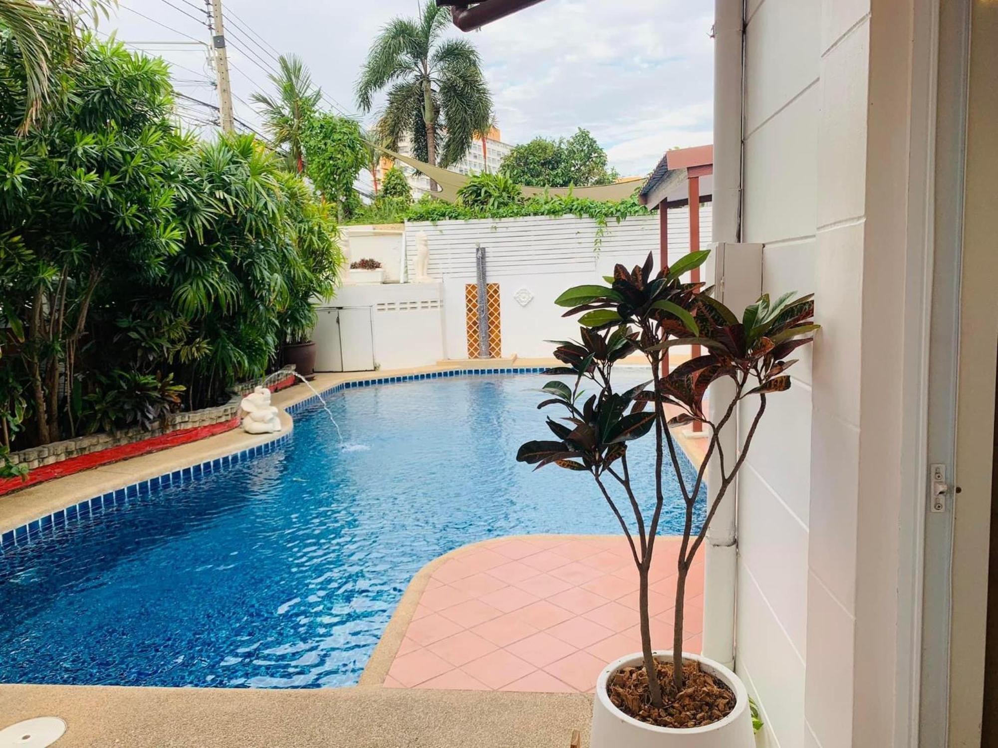 Pattaya Pool Villa39A 300 Mater To Beach Gate Exit Zewnętrze zdjęcie