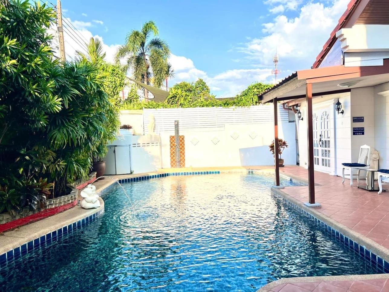 Pattaya Pool Villa39A 300 Mater To Beach Gate Exit Zewnętrze zdjęcie