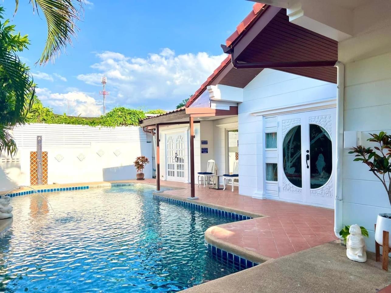 Pattaya Pool Villa39A 300 Mater To Beach Gate Exit Zewnętrze zdjęcie