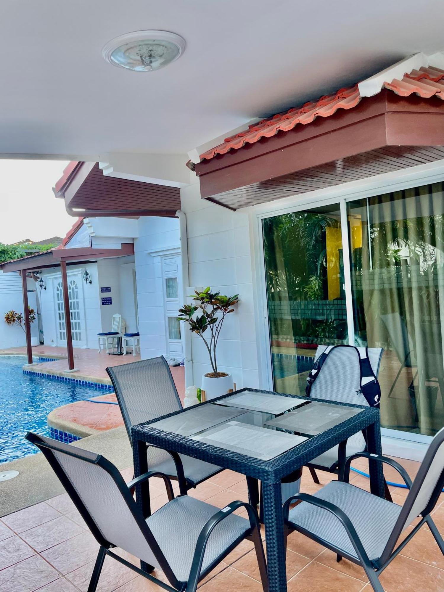 Pattaya Pool Villa39A 300 Mater To Beach Gate Exit Zewnętrze zdjęcie